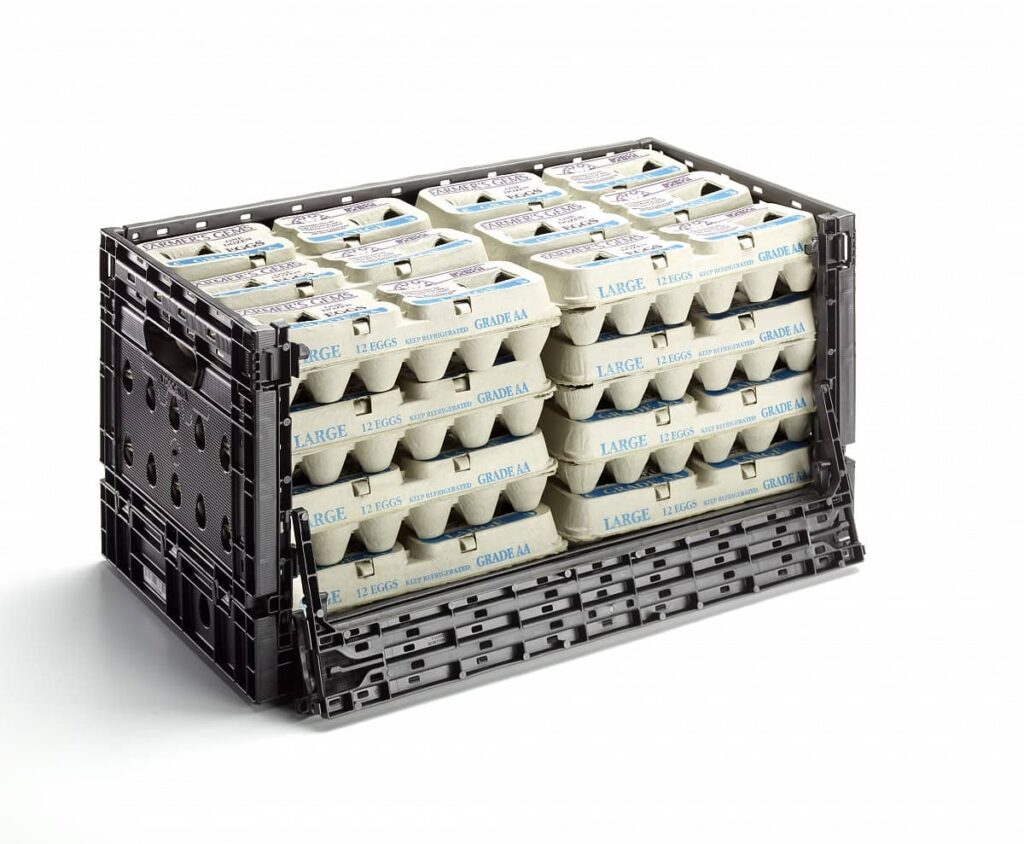 eggs in crate