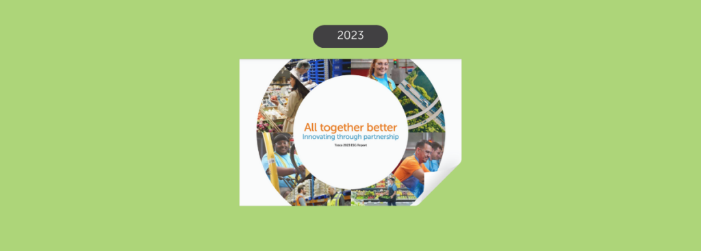 Sustainability report image cover 2023