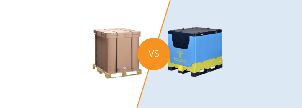 Comparison: Corrugated bulk bins vs Superior Hybrid