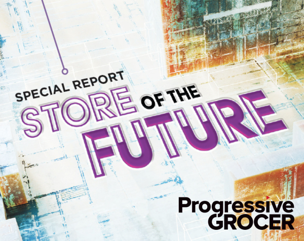 Store of the Future logo, a report by Progressive Grocer